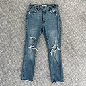 NWOT Abercrombie & Fitch Women’s “The Skinny” High Rise Ankle Jeans